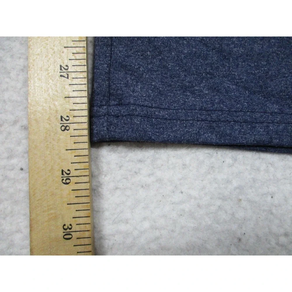 Public Rec Pants Mens 36x30 Blue‎ Knit Joggers Sweatpants Stretch Zip Pockets